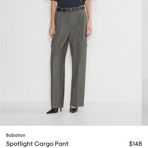 NWT Aritzia Babaton Spotlight Cargo Dress Pants